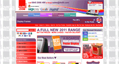 Desktop Screenshot of 4x90displays.com